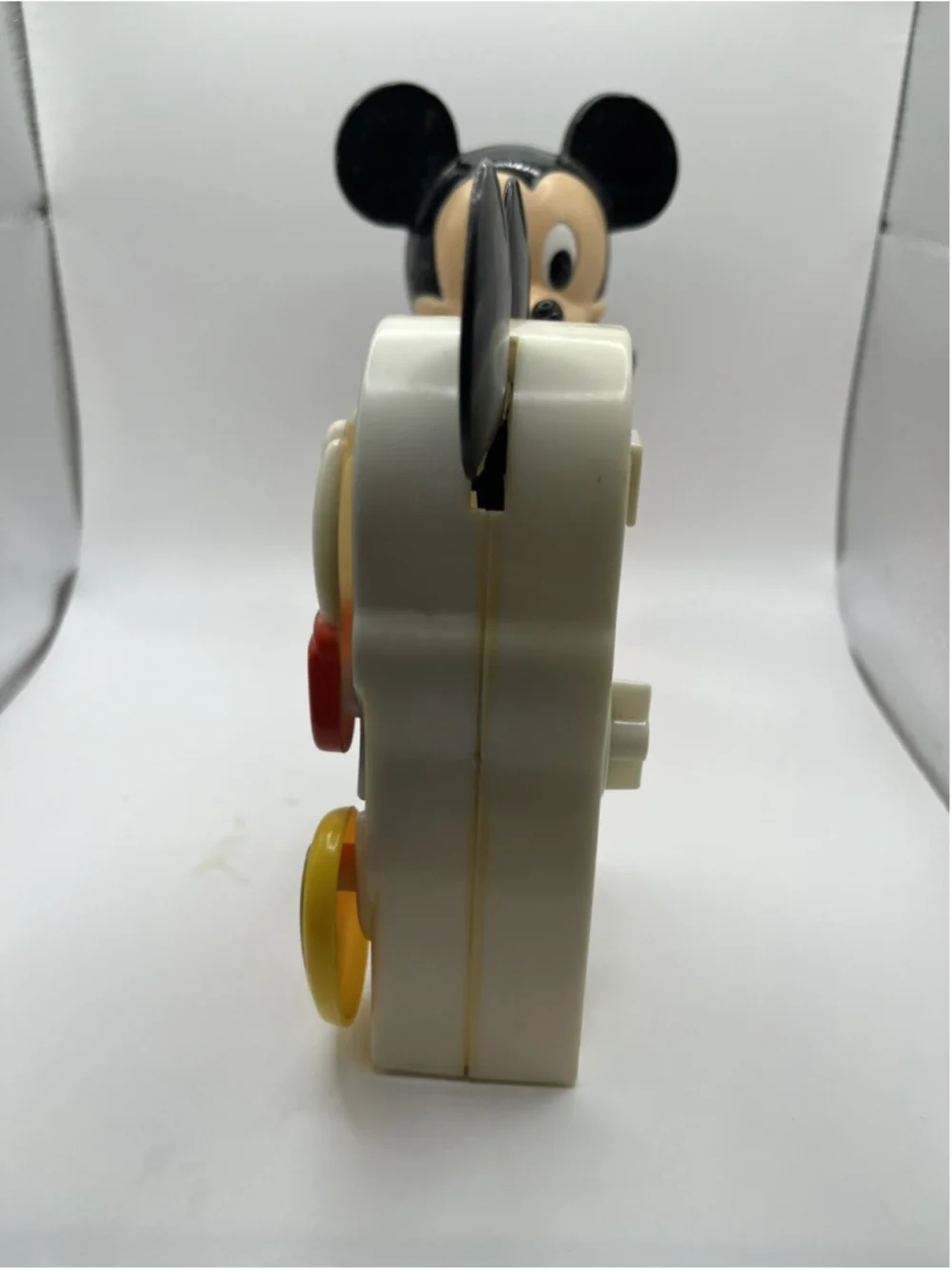Vintage 1986 Superior Toy Disney Mickey Mouse Gumball Bank Plastic Part&CRIB TOY